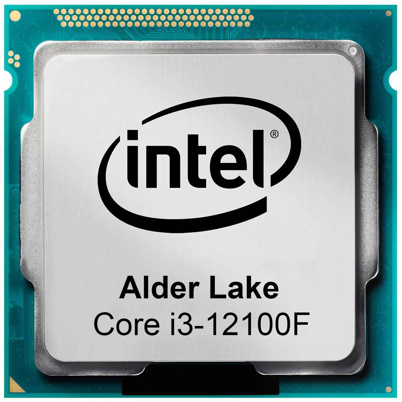 پردازنده بدون باکس مرکزی اینتل Intel Core i3 12100F