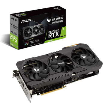 کارت گرافیک  3090  asus tuf gaming 24 GB