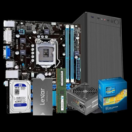 کامپیوتر کامل با قطعات استوک مدل P04