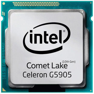 پردازنده کامپیوتر اینتل Celeron G5905 Comet Lake استوک